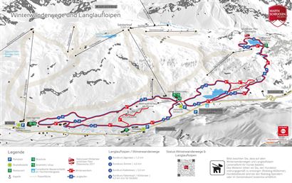 Winterwanderwege & Langlaufloipen