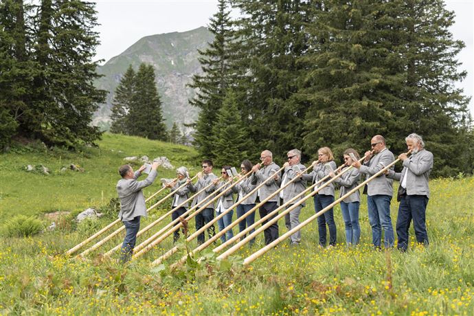 Alphorngruppe Wartherhorn