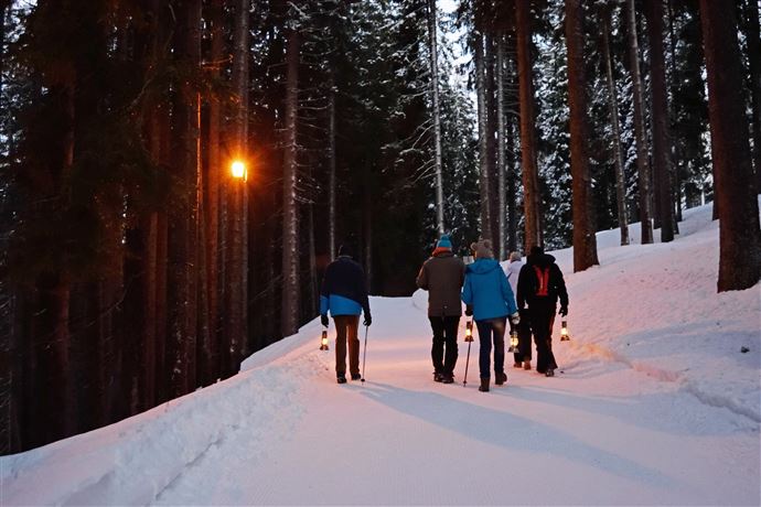 Laternenwanderung mit Toni