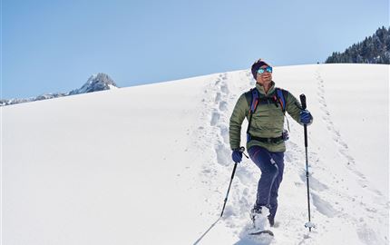 Schneeschuhwandern im Bregenzerwald