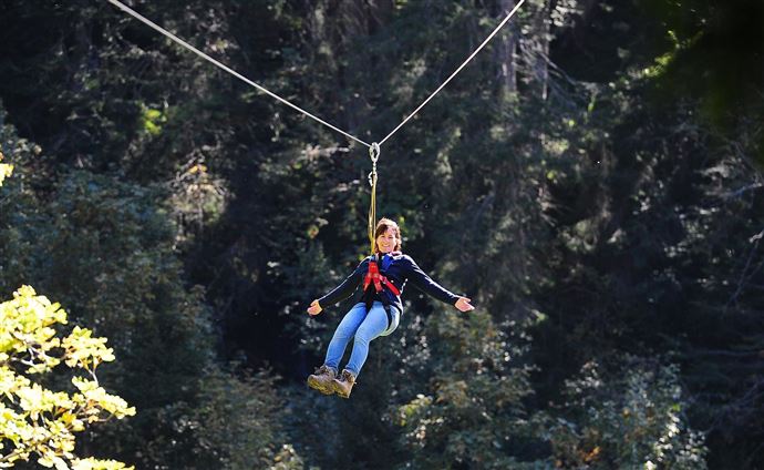 Flying Fox Park Safari Schröcken 3