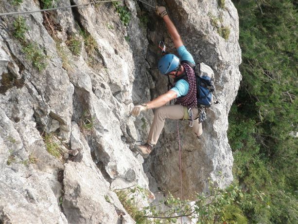 Kapf Klettersteig 1