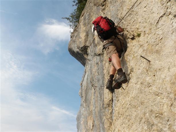 Kapf Klettersteig 2