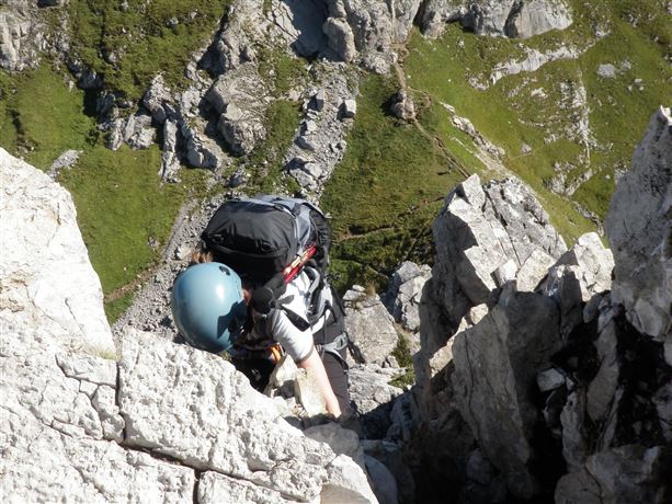 Karhorn Klettersteig