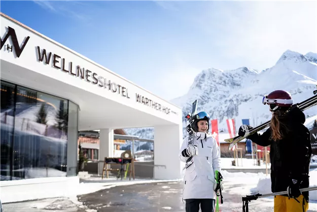 Ab auf die Piste - direkt vor der Haustür