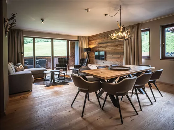 AlpenParks Arlberg Wohnzimmer