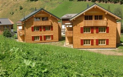 Alpin Chalets Frontansicht