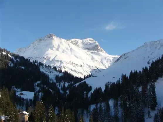 Aussicht vom Balkon