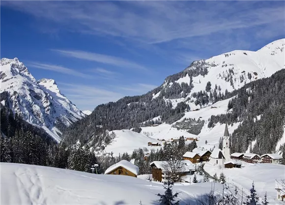 Schröcken im Winter