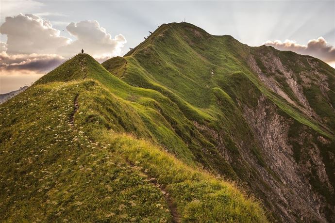 Grat zur Höferspitze