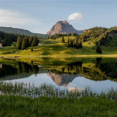 Naturlandschaft um das Naturjuwel Körbersee