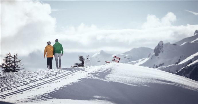 Winterwandern in Warth-Schröcken